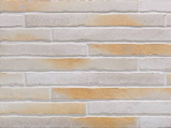 Фасадная плитка (ригель) Stroeher Riegel-50 450 gold-weiss, ригель 490x40x14 мм