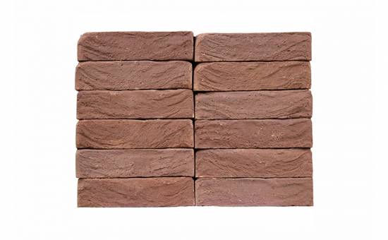 Кирпич лицевой керамический полнотелый ручной формовки Донские зори Петровский, 250*60*65 мм