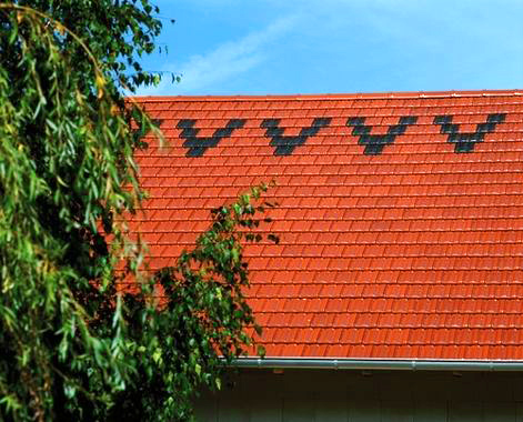 Керамическая черепица Creaton RATIO HONGEDA FINESSE antik geflammt glasiert