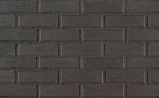 Кирпич клинкерный пустотелый Roben Aarhus anthrazit, 210*100*52 мм